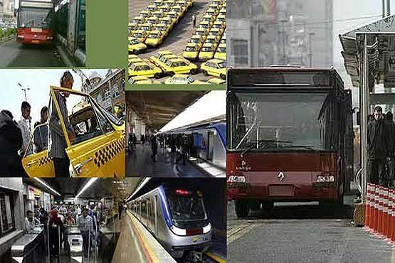 افزایش نرخ کرایه اتوبوس و تاکسی /بهای بلیط مترو 40 درصد افزایش می یابد