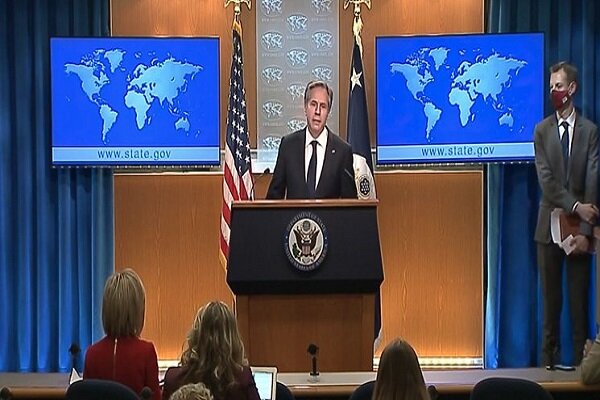 موضع گیری وزیر خارجه آمریکا درباره برجام در اولین نشست خبری