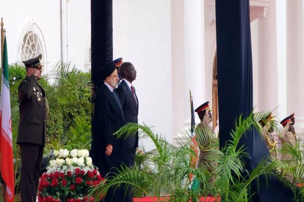 کاخ ریاست‌جمهوری کنیا امروز محل میزبانی رئیس جمهور کشورمان شد